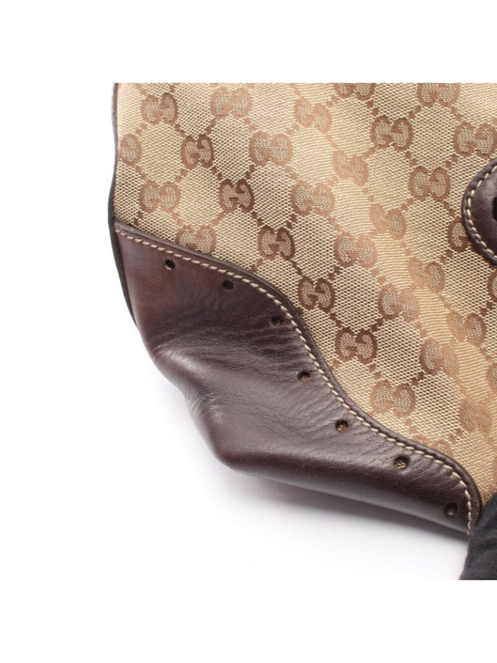 Gucci Tote GG Canvas Beige Brown - Picture 8 of 12